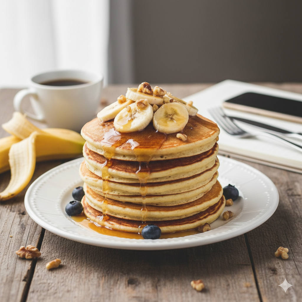 Pancakes à la banane
